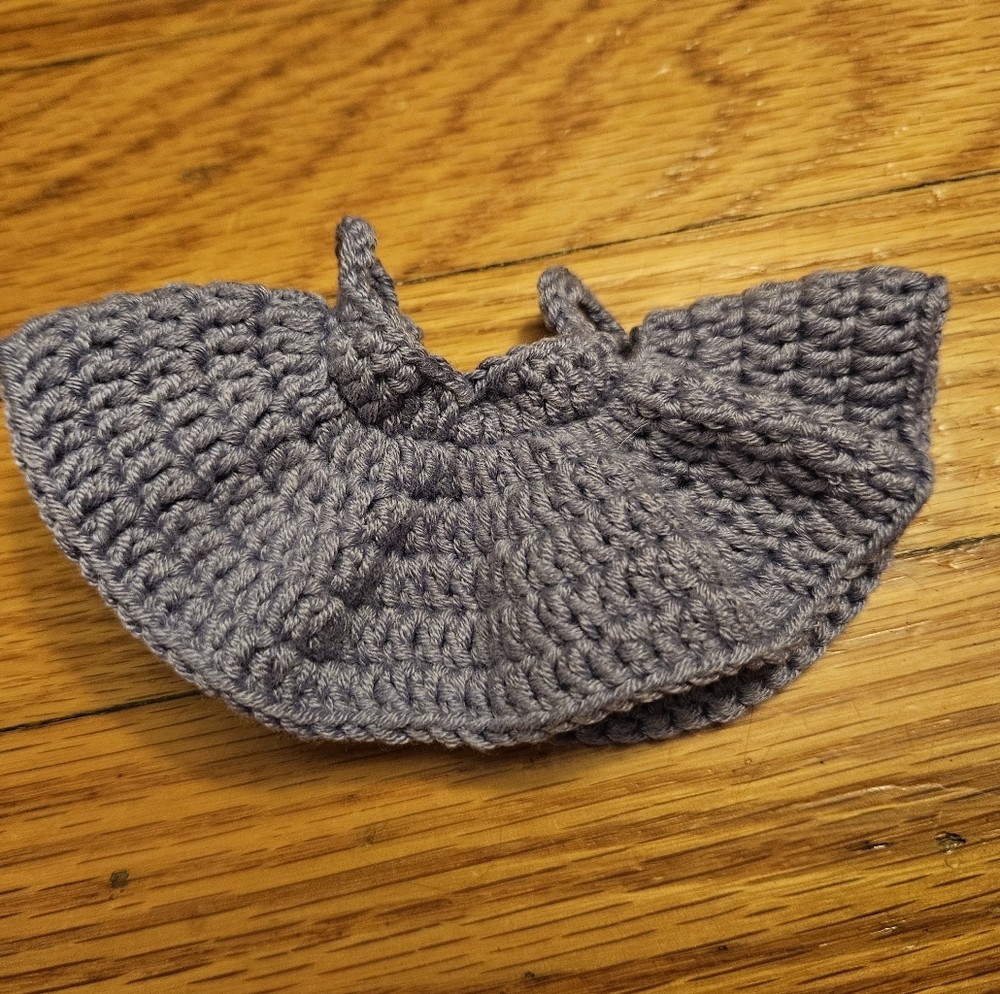 Handmade Lavender Crochet Labubu Dress